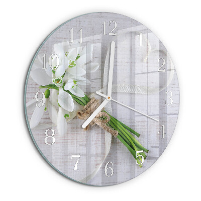 Orologio rotondo Bouquet di fiori