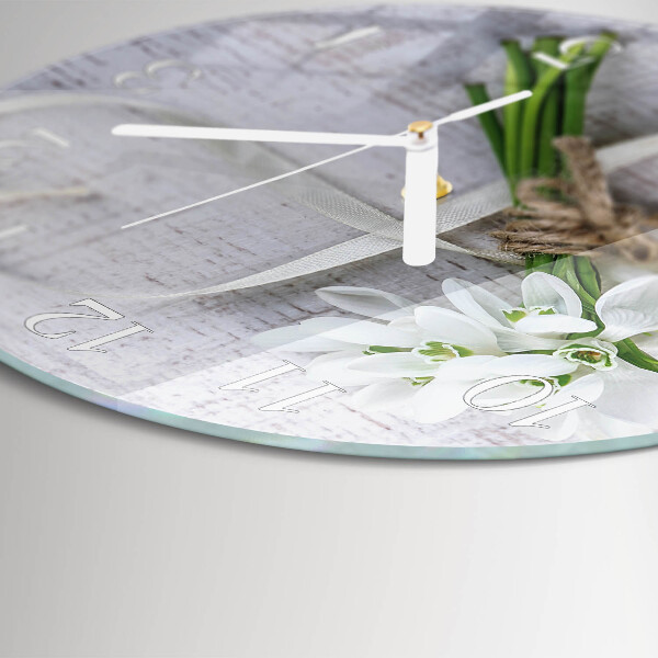 Orologio rotondo Bouquet di fiori