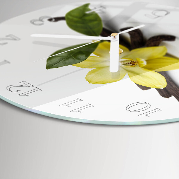 Orologio rotondo Orchidea Vaniglia