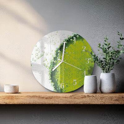 Orologio rotondo Carbonato di calcio