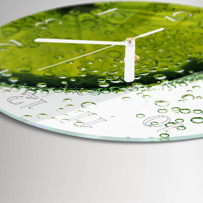 Orologio rotondo Carbonato di calcio