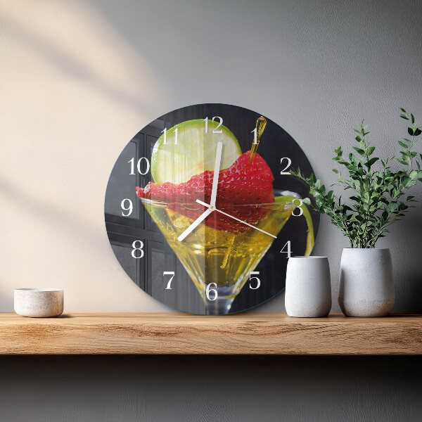 Orologio rotondo Cocktail