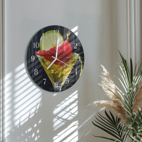 Orologio rotondo Cocktail
