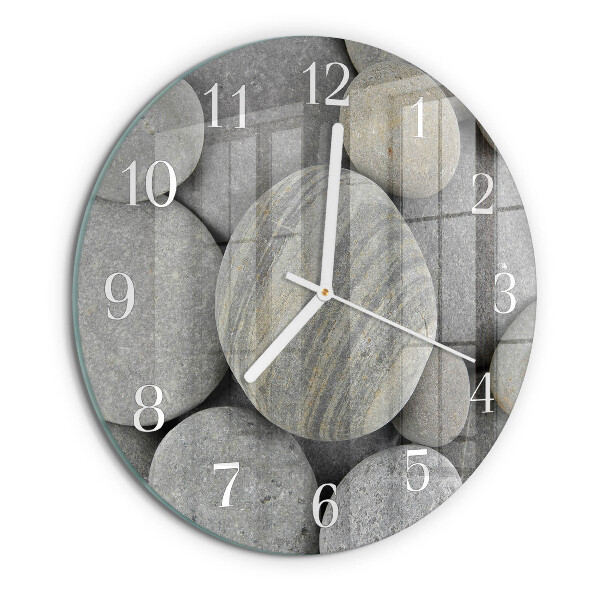 Orologio rotondo Pietre