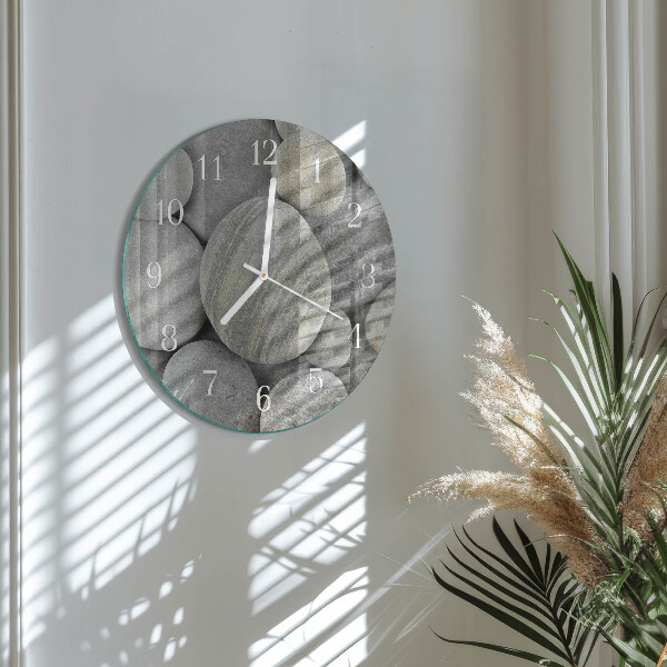 Orologio rotondo Pietre
