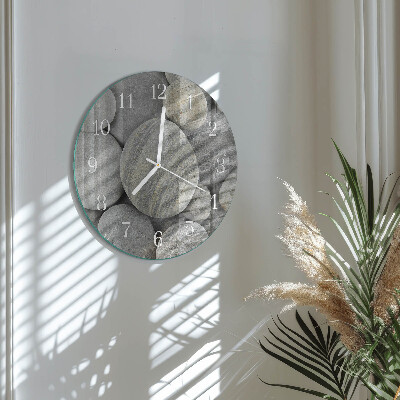 Orologio rotondo Pietre