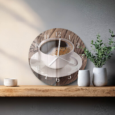 Orologio rotondo Caffè
