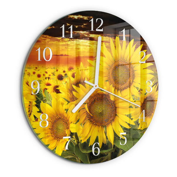 Orologio rotondo Girasoli