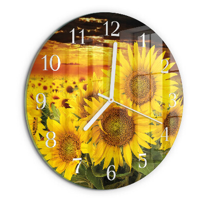 Orologio rotondo Girasoli