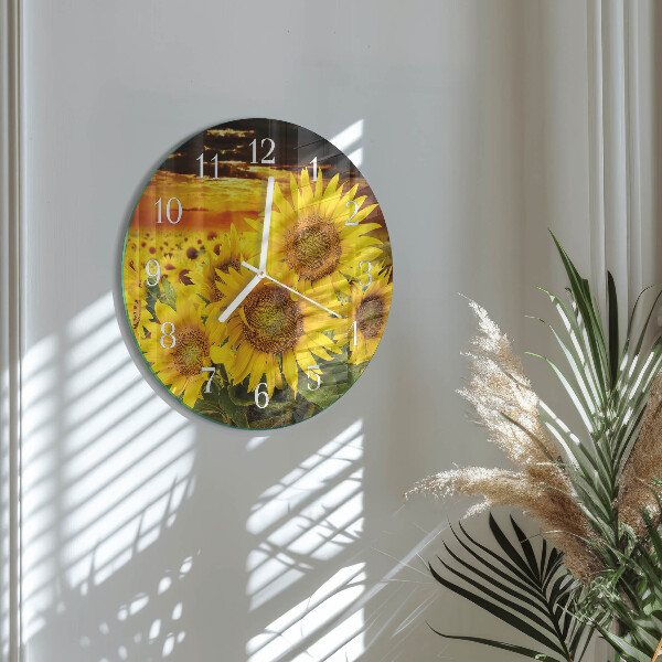 Orologio rotondo Girasoli