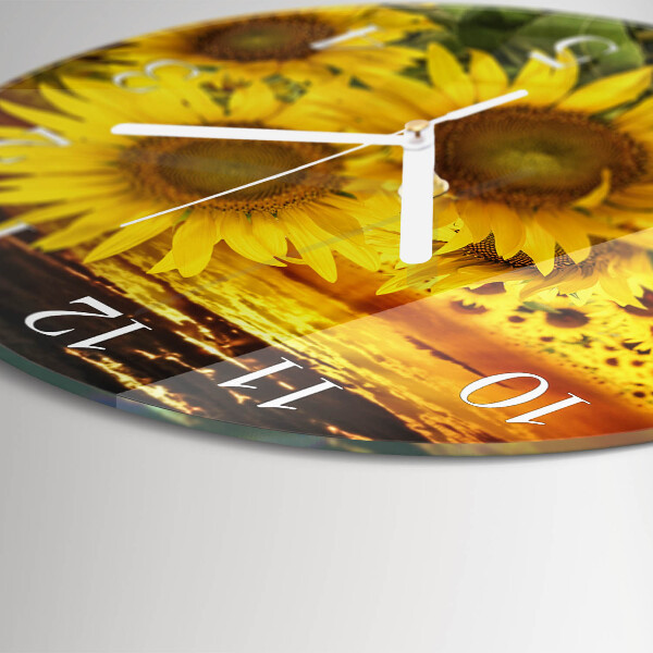 Orologio rotondo Girasoli
