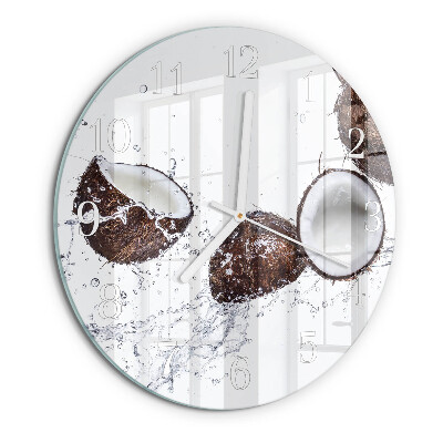 Orologio rotondo Noci di cocco