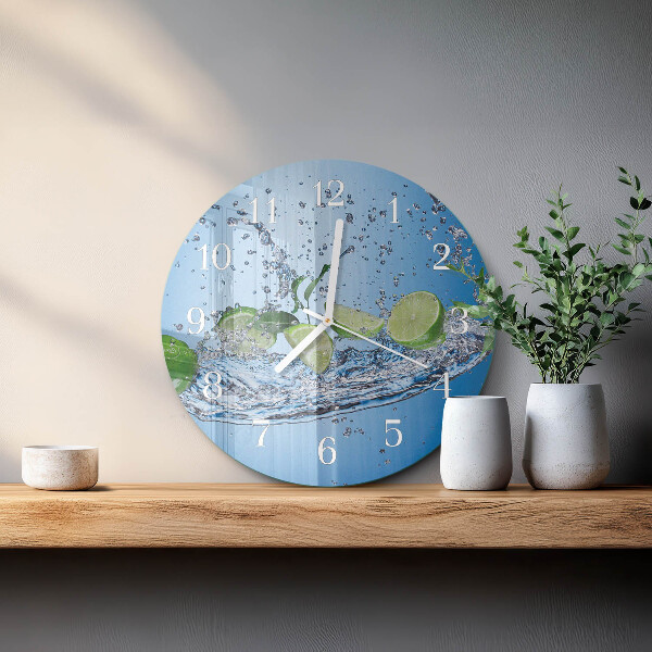 Orologio rotondo Lime