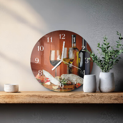Orologio rotondo Vino