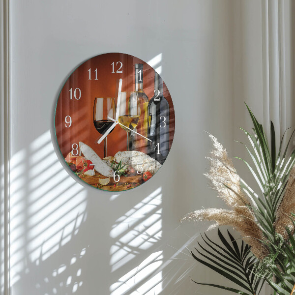 Orologio rotondo Vino
