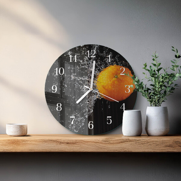 Orologio rotondo Arancia