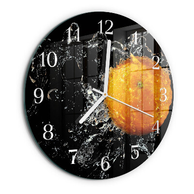 Orologio rotondo Arancia