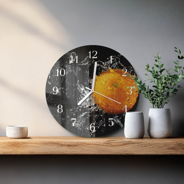 Orologio rotondo Arancia