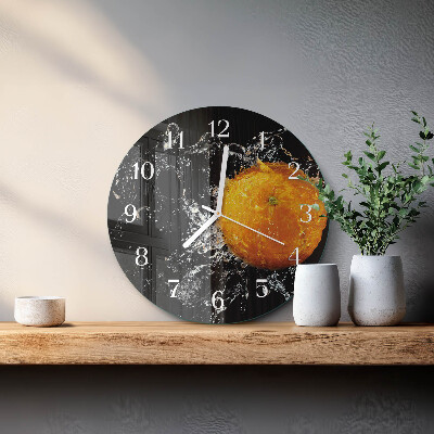 Orologio rotondo Arancia