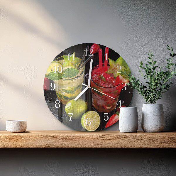 Orologio rotondo Cocktail