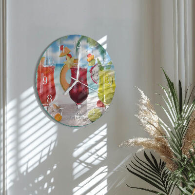 Orologio rotondo Cocktail