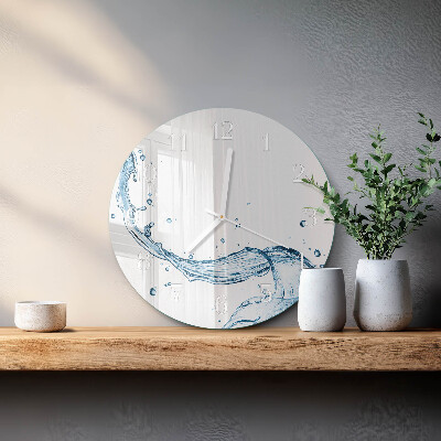 Orologio rotondo Acqua