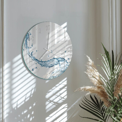 Orologio rotondo Acqua