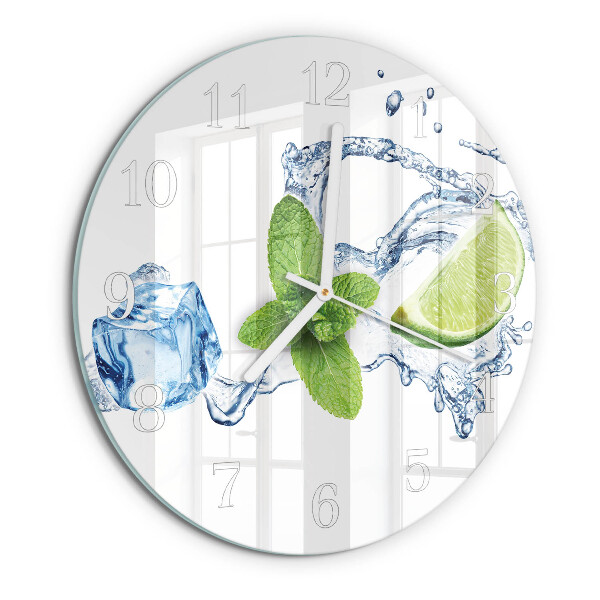 Orologio rotondo Menta
