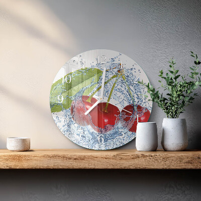 Orologio rotondo Ciliegie
