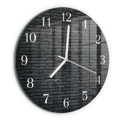 Orologio rotondo Clinker
