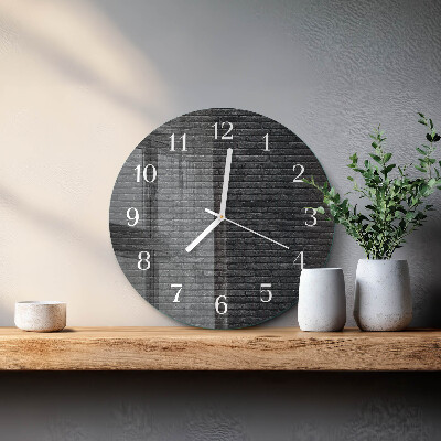 Orologio rotondo Clinker