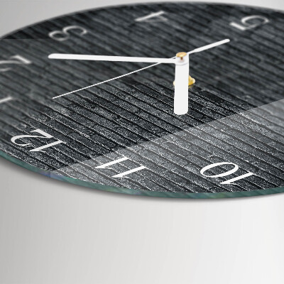 Orologio rotondo Clinker