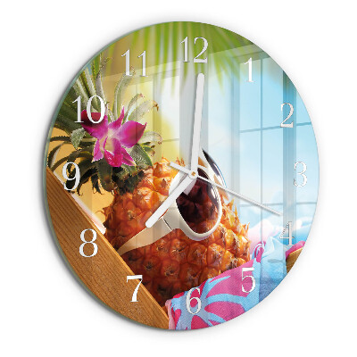 Orologio rotondo Ananas