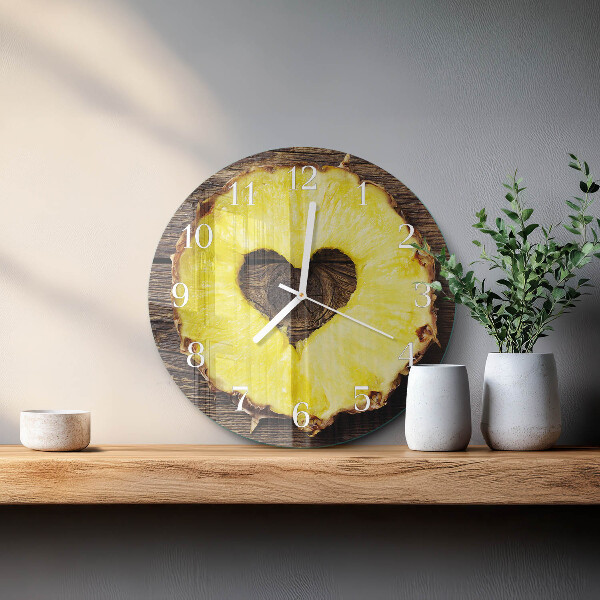 Orologio rotondo Ananas