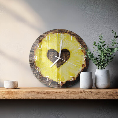 Orologio rotondo Ananas