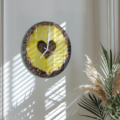 Orologio rotondo Ananas