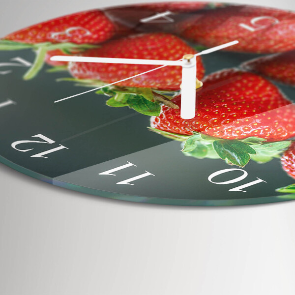 Orologio rotondo Fragole