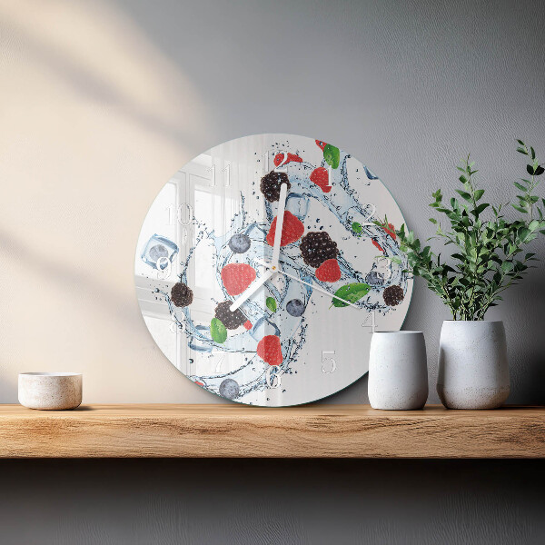 Orologio rotondo Gelato alla frutta