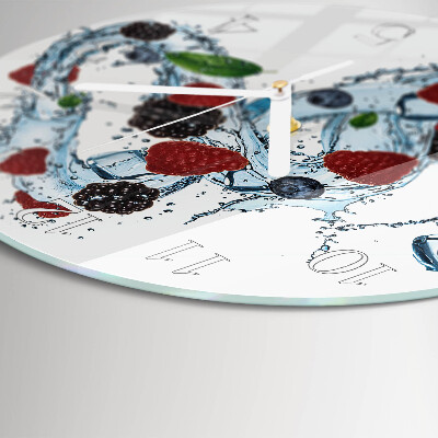 Orologio rotondo Gelato alla frutta