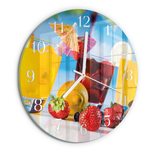 Orologio rotondo Cocktail