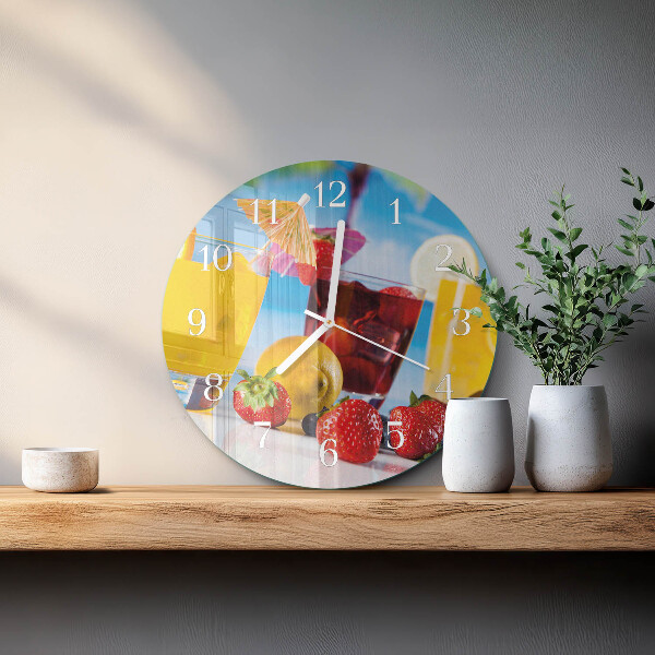 Orologio rotondo Cocktail