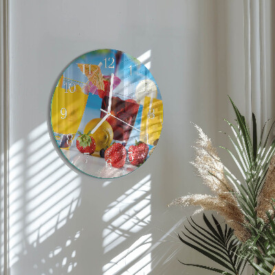 Orologio rotondo Cocktail