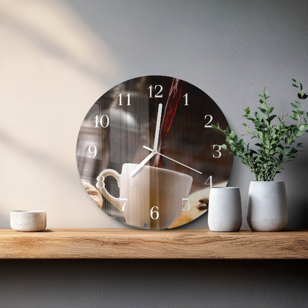 Orologio rotondo Caffè