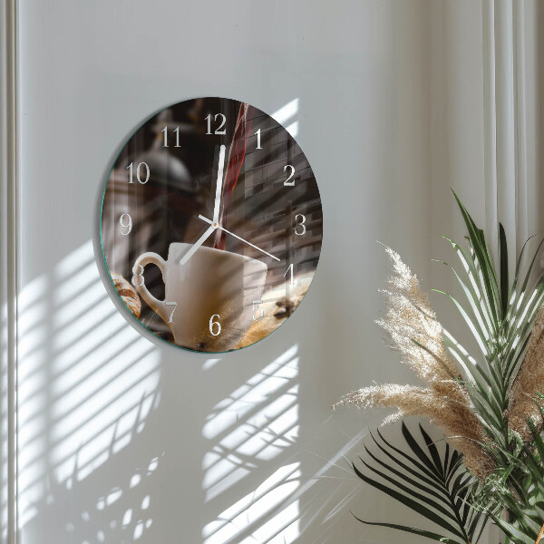Orologio rotondo Caffè