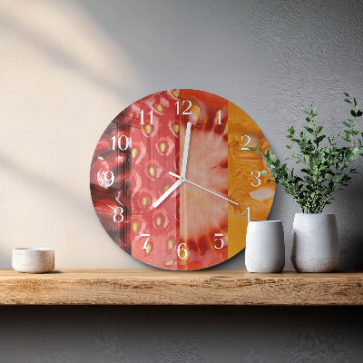 Orologio rotondo Frutta