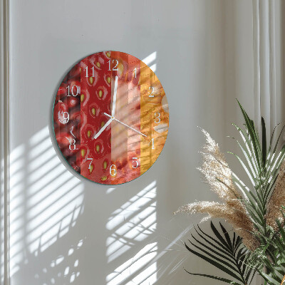 Orologio rotondo Frutta