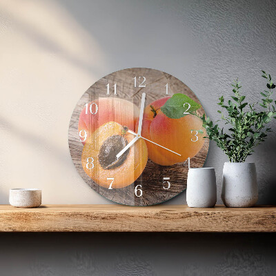 Orologio rotondo Albicocche