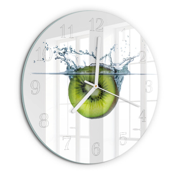 Orologio rotondo kiwi