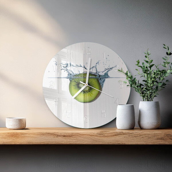 Orologio rotondo kiwi