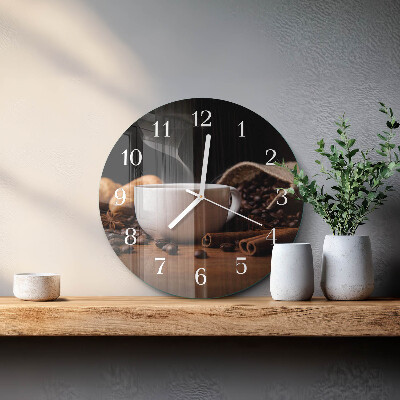 Orologio rotondo Caffè